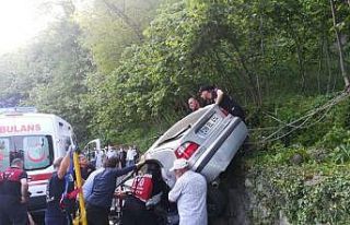 Giresun’da trafik kazası: 6 yaralı
