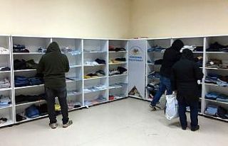 Gümüşhane Gençlik Merkezi ‘Giysi Rafı’ oluşturdu