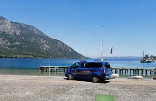 Günübirlik koylarda jandarmadan denetim