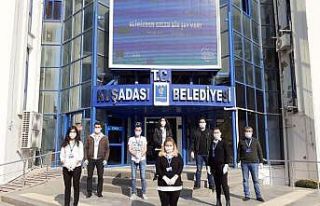 Güvercin Masa, Kuşadası’nda salgınla mücadelenin...