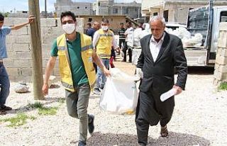 Haliliye kırsaldaki mahallelilerin yardımına koşuyor