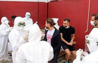 Hatayspor’a korona virüs testi yapıldı