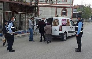 Havza sokağa çıkma kısıtlamasına uydu