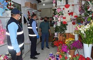 Havza’da çiçek ve ekmek satışı yapan yerlere...