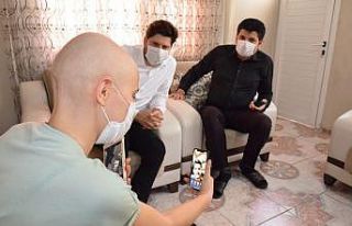 Hayata tutunmaya çalışan Ayyüce’ye Alper Potuk...