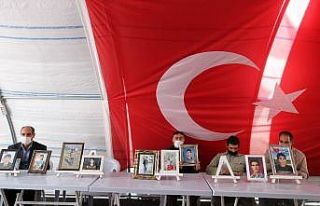 HDP önündeki ailelerin evlat nöbeti 252. gününde