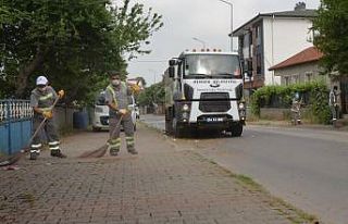 Hendek bayrama hazır hale getirildi