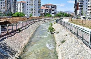 Horata Çayının etrafına yeni yaşam alanları...