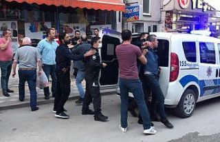 İftar vakti çıkan kavgada silah patladı