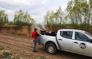 Iğdır’da dezenfekte ve ilaçlama devam ediyor