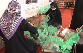 İhtiyaç sahiplerine camiden gönül köprüsü