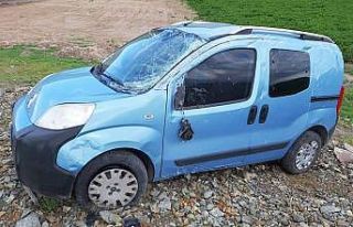 İki takla attığı kazayı sosyal medya hesabından...