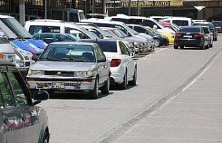 İkinci el oto pazarında korona virüs sessizliği