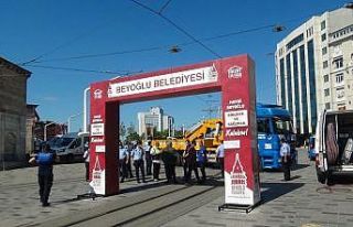 İstiklal Caddesi’nde zabıtalar arasında gerginlik