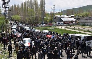 İtfaiye şehidi memleketi Erzurum’da son yolculuğuna...