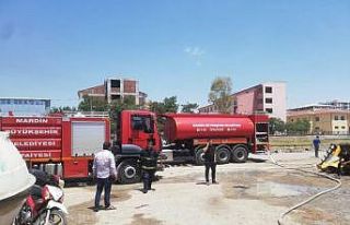 İtfaiyenin erken müdahalesi faciayı önledi