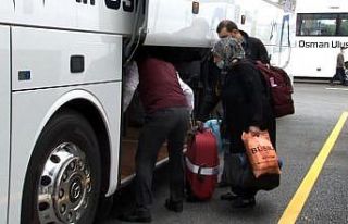 İzin belgesini alan 65 yaş üstü vatandaşlar İstanbul’dan...