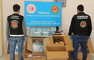 İzmir’de 15 ton etil alkol ve Edirne’de 5 bin...