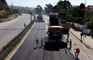 İzmir’de asfalt çalışmaları hafta sonu hız...