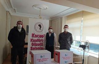 İzmit Belediyesi’nden kuaförlere ihtiyaç kolisi...