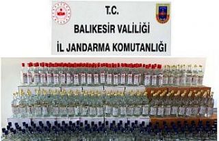 Jandarmadan etil alkol operasyonu