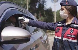 Jandarmadan görüntülü Trafik Haftası mesajı
