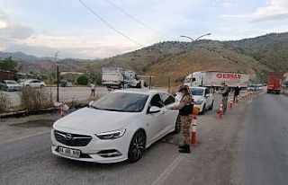 Jandarma’dan kara yolunda sıkı denetim