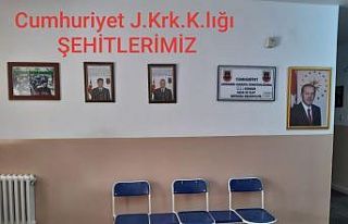 Jandarmadan şehitlere özel hassasiyet