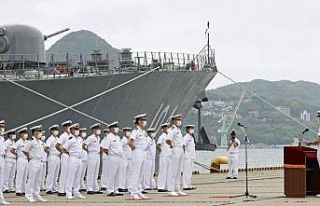 Japon savaş gemisi Orta Doğu’ya gidiyor