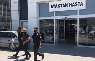 Kablo hırsızı suçüstü yakalandı