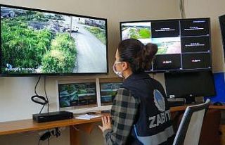 Kameralı takip sistemi kaçak dökümü tespit etti