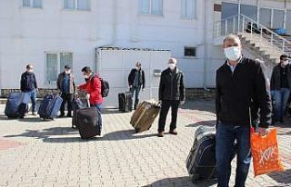 Karaman’da karantina süreci tamamlanan 154 kişi...