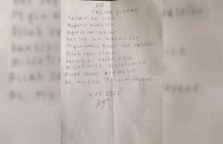Karantina altında duygulandıran mektuplar