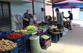 Karantina süresi biten mahallede normal hayat başladı