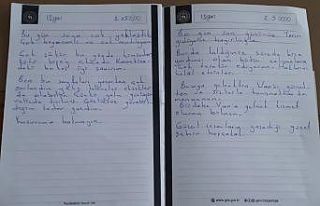 Karantina yurtlarında kalanlardan teşekkür mektubu