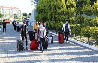 Karantinada değil tatildeymiş gibi hissettiler