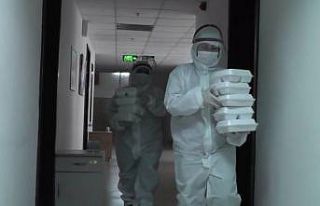 Karantinadaki vatandaşlara meşhur Develi cıvıklısı...