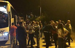 Karantinadan çıkan 79 kişi memleketleri Hatay’a...