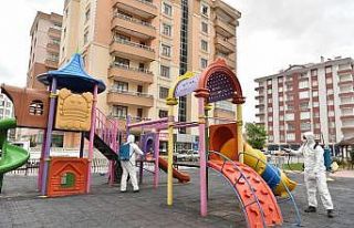 Karatay’da parklar salgın sonrasına hazırlanıyor