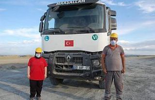 Karı koca kamyon şoförü