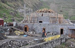 Kars’ta tarihi Mazlumağa Hamamı’nın restorasyon...