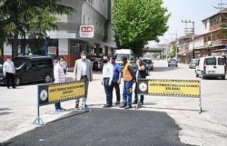 Kartepe yolarına yaz bakımı