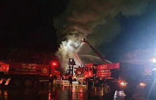 Kastamonu’da entegre fabrikasında yangın