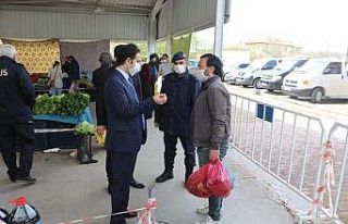Kaymakam Ataman’dan pazar denetimi