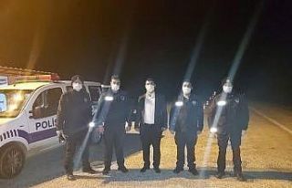 Kaymakam Doğan, yol uygulamalarını denetledi