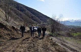 Kaymakam Murat Mete yapılan çalışmaları yerinde...