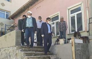 Kaymakam Yavuz ve Başkan Şahin’den Medetli köyüne...