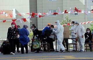 Kayseri’de karantina süresi dolan 157 kişi memleketlerine...