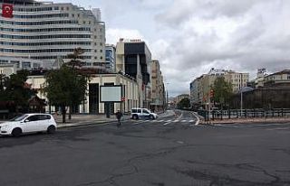 Kayseri’de sokak ve caddeler boş kaldı