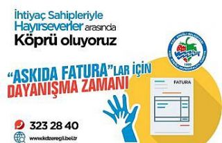 Kdz. Ereğli Belediyesi askıda fatura uygulaması...